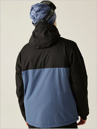 Freeride Overhead II jacket - Black/Blue Indigo