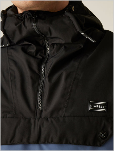 Freeride Overhead II jacket - Black/Blue Indigo