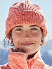 Freja Beanie - Peach Pink