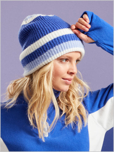 Roxy Gold Hope beanie - Bluing