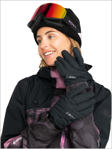 Gore-Tex Fizz gloves - True black