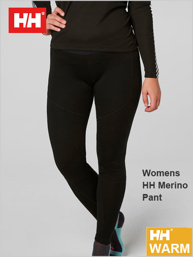 HH Womens Merino Lifa MW pant - Black