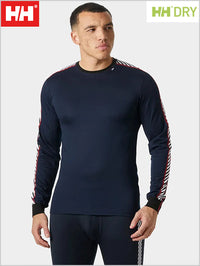 Mens - HH Lifa Stripe crew - Navy