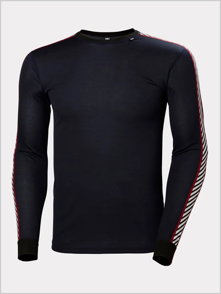 Mens - HH Lifa Stripe crew - Navy