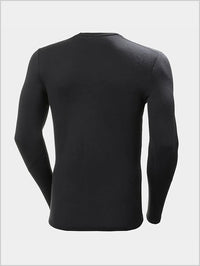 Mens - HH Merino Lifa crew top - Black