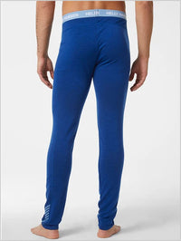 Mens thermals - merino pants blue