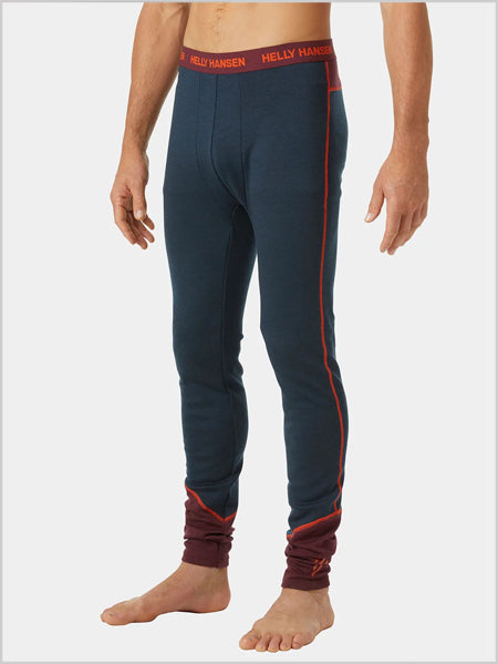 Mens thermals - merino pants navy