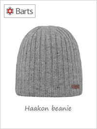 Haakon beanie - Heather Grey