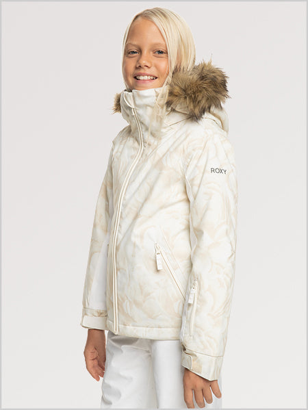 Jet Ski Girl Jacket - Egret glow