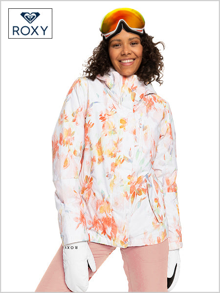 Roxy Jetty jacket - Bright White Tenderness