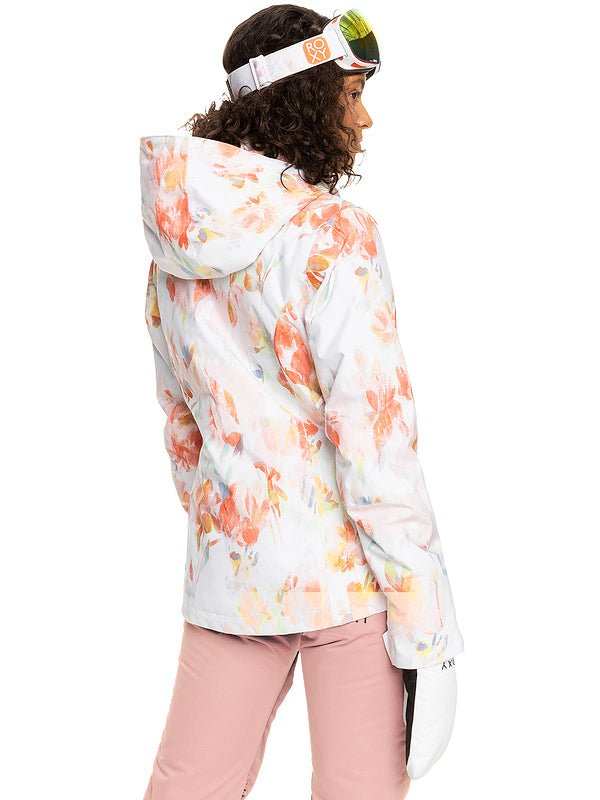 Roxy Jetty jacket - Bright White Tenderness