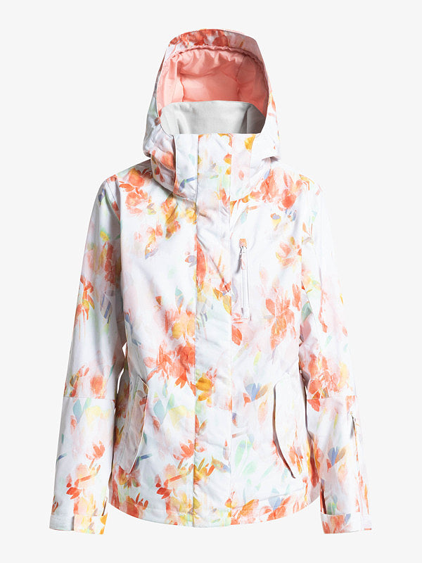 Roxy Jetty jacket - Bright White Tenderness