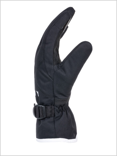 Jetty Solid gloves - True black