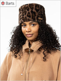 Josh hat - Print Brown