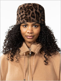 Josh hat - Print Brown