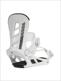 Sonic Snowboard Bindings - White