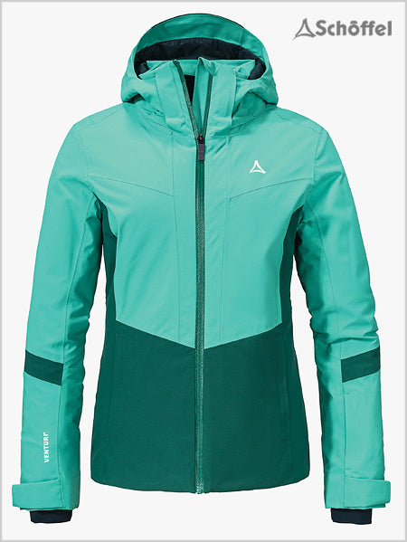 Kanzelwand womens ski jacket - Spectra green