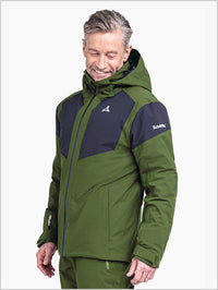Kanzelwand mens ski jacket - Loden green (larger sizes)