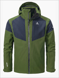 Kanzelwand mens ski jacket - Loden green (larger sizes)