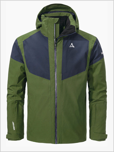 Kanzelwand mens ski jacket - Loden green (larger sizes)