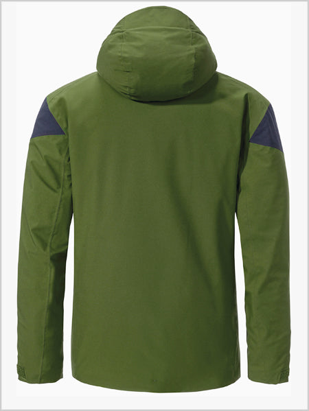 Kanzelwand mens ski jacket - Loden green (larger sizes)