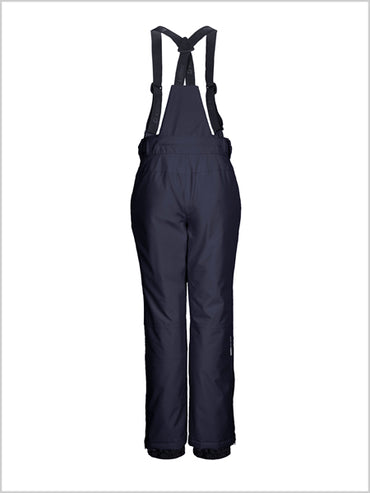 Killtec girls bib pant - Blue-Black (ages 10-12)