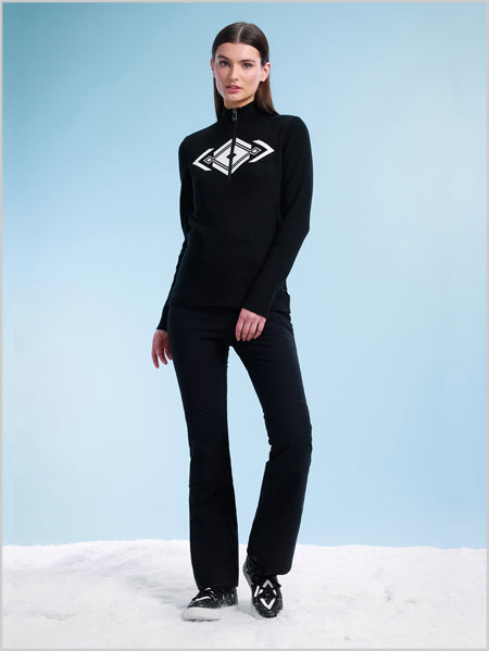 Poivre Blanc knit ski sweater