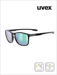 Lgl 52 sunglasses Black (green mirror lens) - cat 3