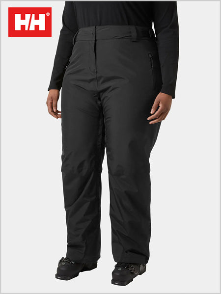 Womens ski pants - HH black plus size