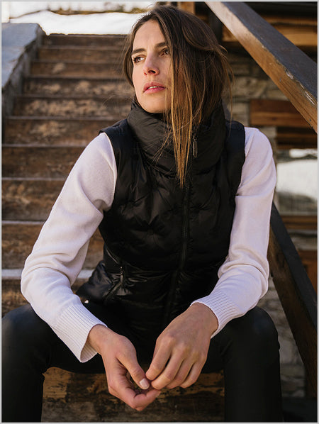 Liane sleeveless jacket