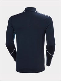 Mens - HH Merino Lifa 1/2 zip top - Navy