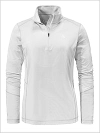 Longsleeve Lenggries womens ski top - White