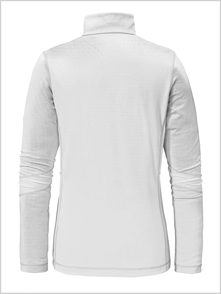 Longsleeve Lenggries womens ski top - White