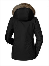 Maria Alm 1 ski jacket black (only UK 10 now left)