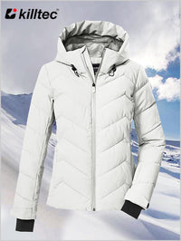 Maria Down Look Ski Jacket - Broken White