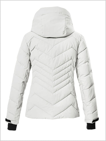 Maria Down Look Ski Jacket - Broken White