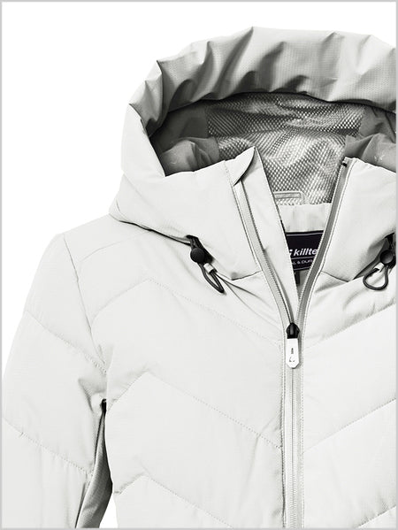 Maria Down Look Ski Jacket - Broken White