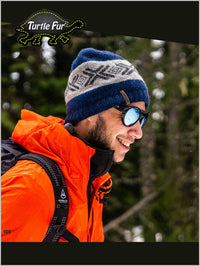 Turtle fur McKenzo lambswool beanie - Midnight