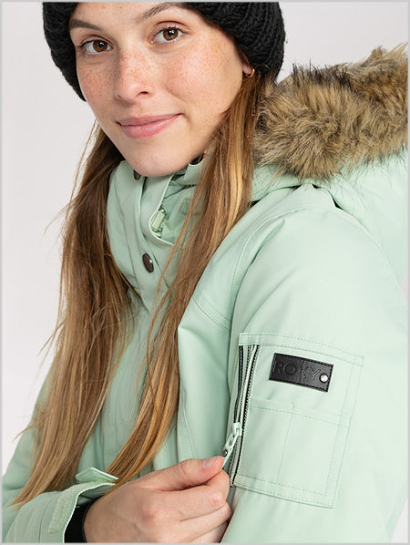 Meade jacket - Cameo Green