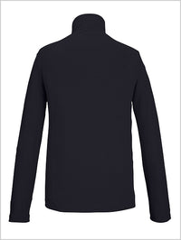 Mens fleece shirt SU Collar - Black blue