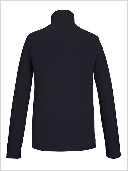Mens fleece shirt SU Collar - Black blue