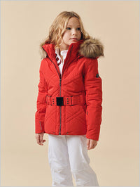 Milly ski jacket - Scarlet Red
