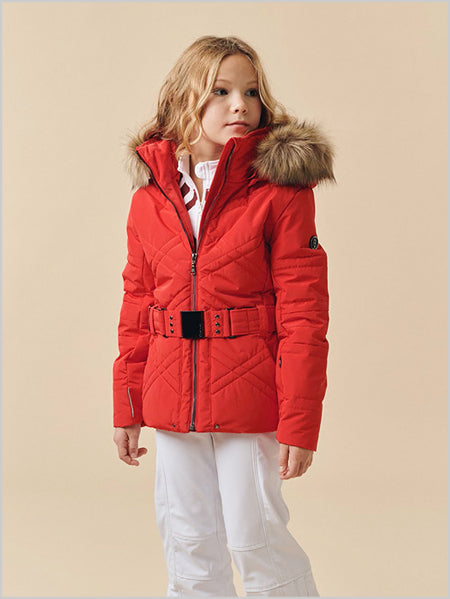Milly ski jacket - Scarlet Red