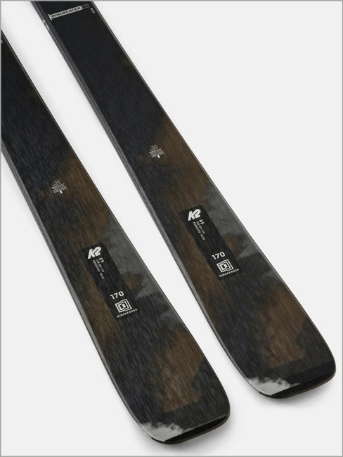 Mindbender 85 skis and Squire 10 Quikclick bindings