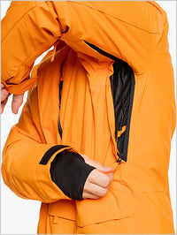 Mission Solid Jacket - Orange Pepper