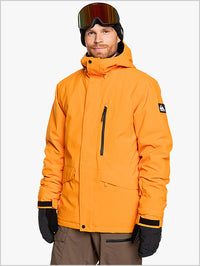 Mission Solid Jacket - Orange Pepper