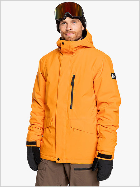 Mission Solid Jacket - Orange Pepper