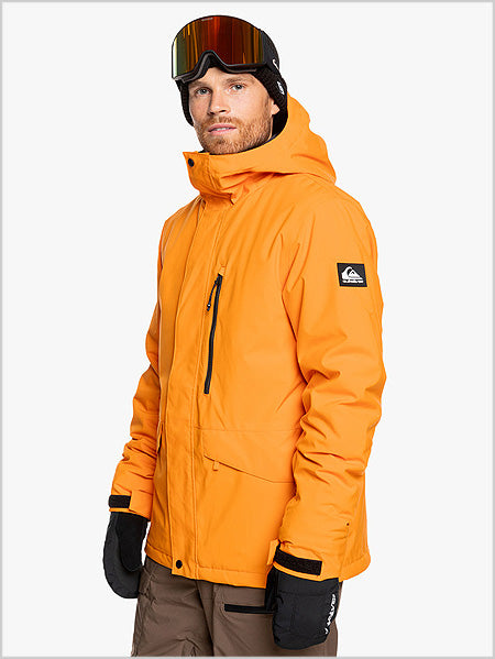 Mission Solid Jacket - Orange Pepper