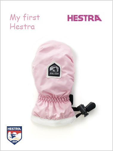 My First HESTRA Pink (age 3-4)