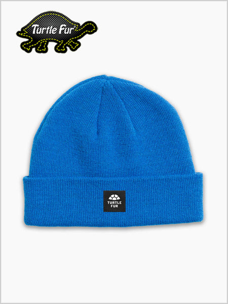 Turtle fur Pathfinder knit beanie - Blue
